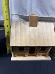 unfinished wood Birdhouse Maison d’oiseau 7.7 in height 19.5 cm hauteur Lot 3