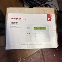 New Honeywell 6160RF Alpha Integrated Keypad/Receiver