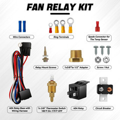 Dual 10 Inch Electric Radiator Cooling Fan Assembly Kit