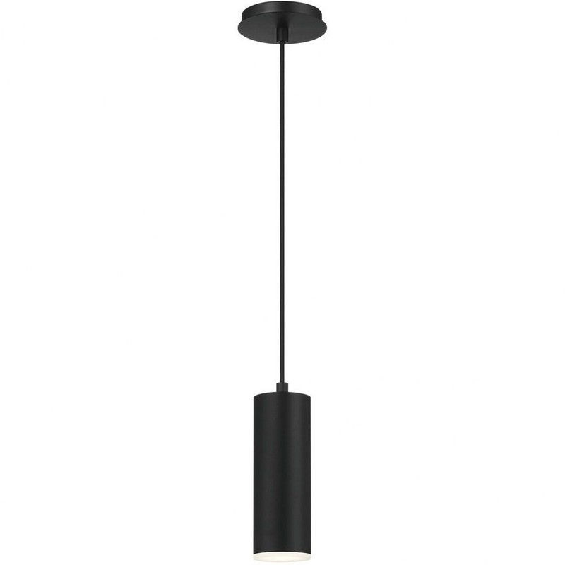 Neptune – 5.25 Inch 7W 1 LED Pendant Starter Kit-Black Finish Eurofase Lighting