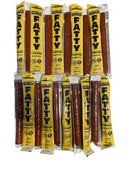 FATTY Smoked Meat Sticks 20 sticks CHEDDAR & JALAPENO 2oz Per