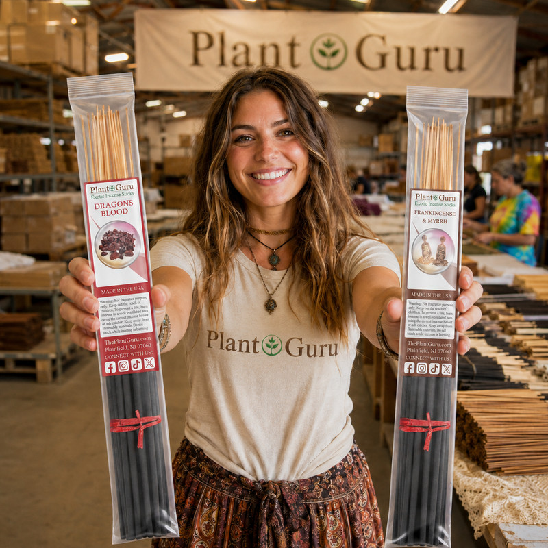 FRANKINCENSE AND MYRRH Incense Sticks 19" Jumbo Extra Large Bulk Handmade gallery