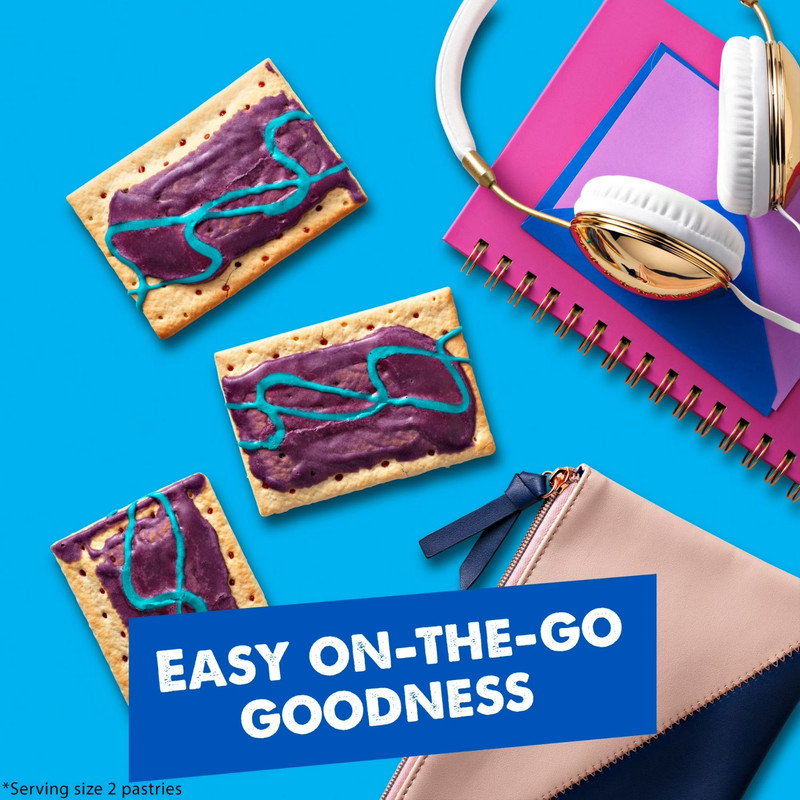 Pop-Tarts Frosted Wild Berry Toaster Pastries, 27 oz (16 Count) gallery