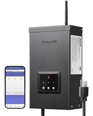 DEWENWILS 300W Smart Low Voltage Transformer WiFi 3 Zones, 120V AC to 12V/14V AC