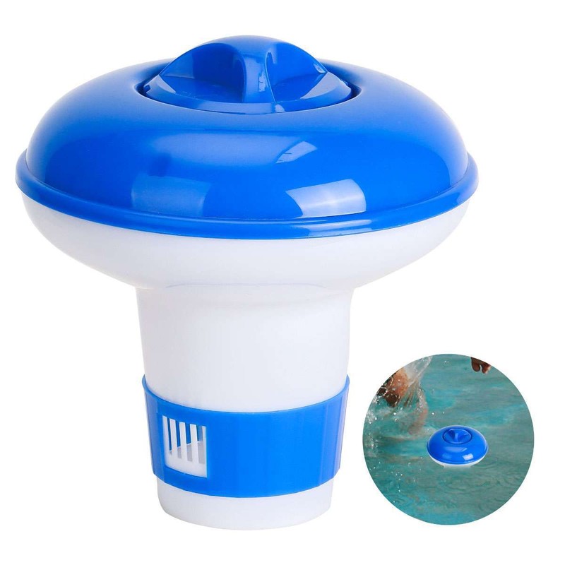 Swimming Pool 5/7in Floating Chemical Dispenser Floater 1″-3″ Chlorine Tabs new