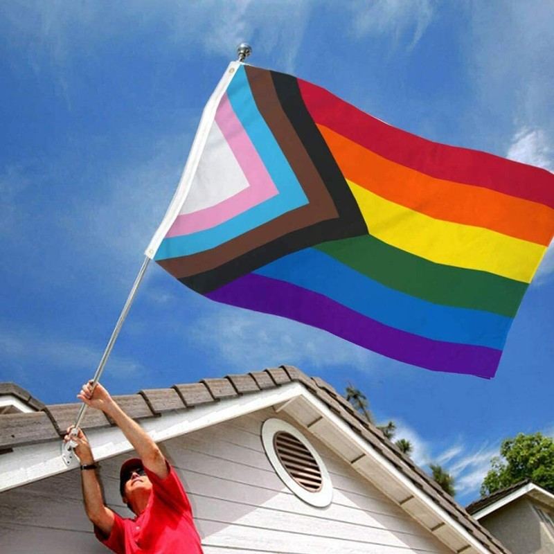 Rainbow Flag 3x5 Ft - Gay Pride Parade Day LGBT Symbol LGBTQ Gaypride US Seller gallery
