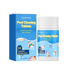 Pool Cleaning Tablets For Crystal Clear Water,Clears Cloudy Or Hazy Pool Water