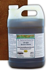 Professional Grade Concrete Acid Stain – 1 Gallon **12 Colors Available***