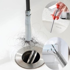 (76 inch) Drain Snake, Drain Clog Remover – Gutter Cleaning Tools Cleaner 76 IN