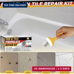 Bath Tub Repair Kit, Fiberglass Tile and Shower Repair Kit Porcelain Repair Kit,