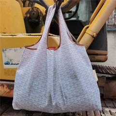 printed eco reusable shopping market tote bag foldable fashion-14 colors