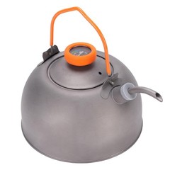 0.8L Camping with Thermometer, Lightweight Teapot Outdoor Camping Coffee Pot …