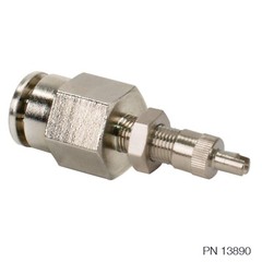 Viair 3/8″ PTC Schrader Valve; Nickle Plated