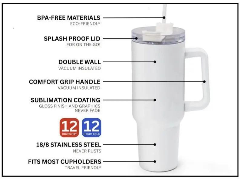 Custom Eagle Football Tumbler with Handle Custom Name 40oz 30oz 20oz Mug gallery