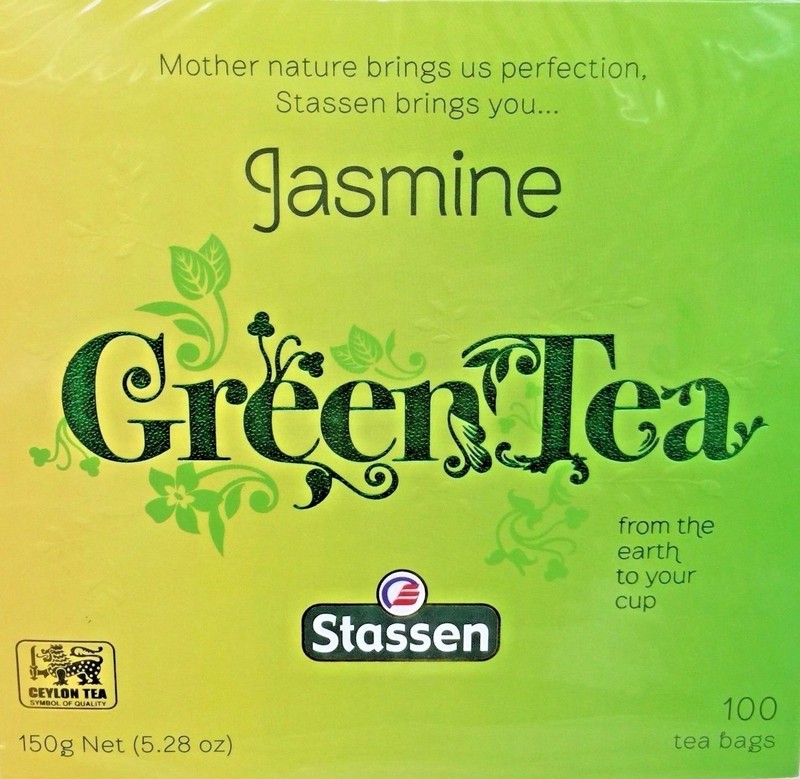3/ 6 /12 Boxes Stassen Jasmine Green Tea 100 Tea Bags – Number 1 Quality