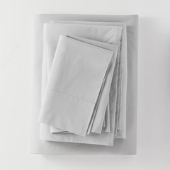 Casaluna Washed Supima Percale Sheet Set 250 Thread Count 100% Cotton