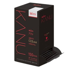 DONGSUH KANU Mini Dark Roast Americano 0.9g x 150 sticks Korean Instant Coffee