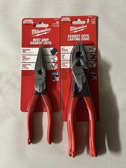 Milwaukee 3 pc. 1 each Lineman’s Pliers ,Long Nose,& Diagonal Cutter