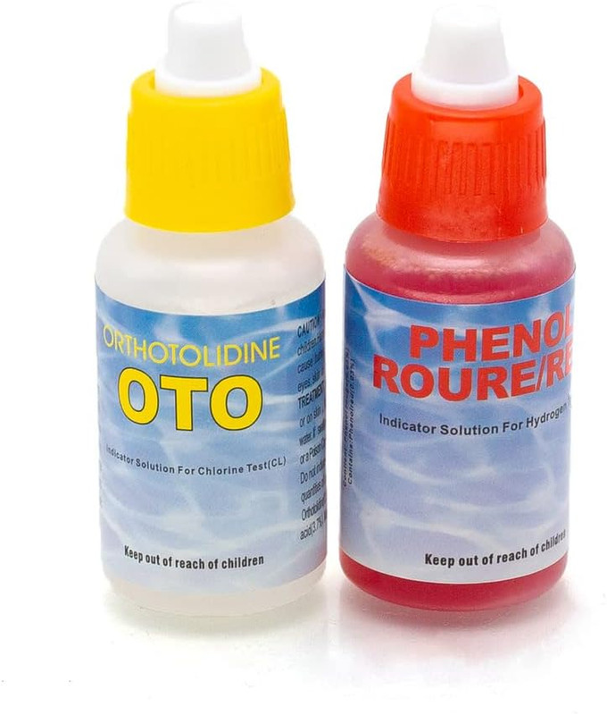 Swimming Pool Spa Water Chemical Test Kit for Chlorine and Ph Test (Refill Only) gallery