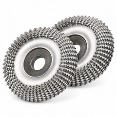 2 PACK – Tungsten Carbide Wood Carving Disc Angle Grinder Grinding Wheel
