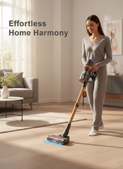 6-in-1 Cordless Vacuum Cleaner 50KPA Stick Vacuum Lightweight Rechargeable 45min