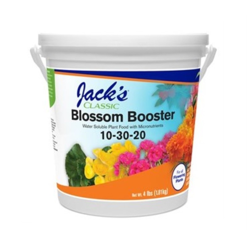 Jack’s Classic 10-30-20 Blossom Booster Water-Soluble Fertilizer, 4lbs