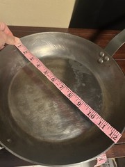 De Buyer Mineral B Carbon Steel Fry Pan Nonstick 12.5”