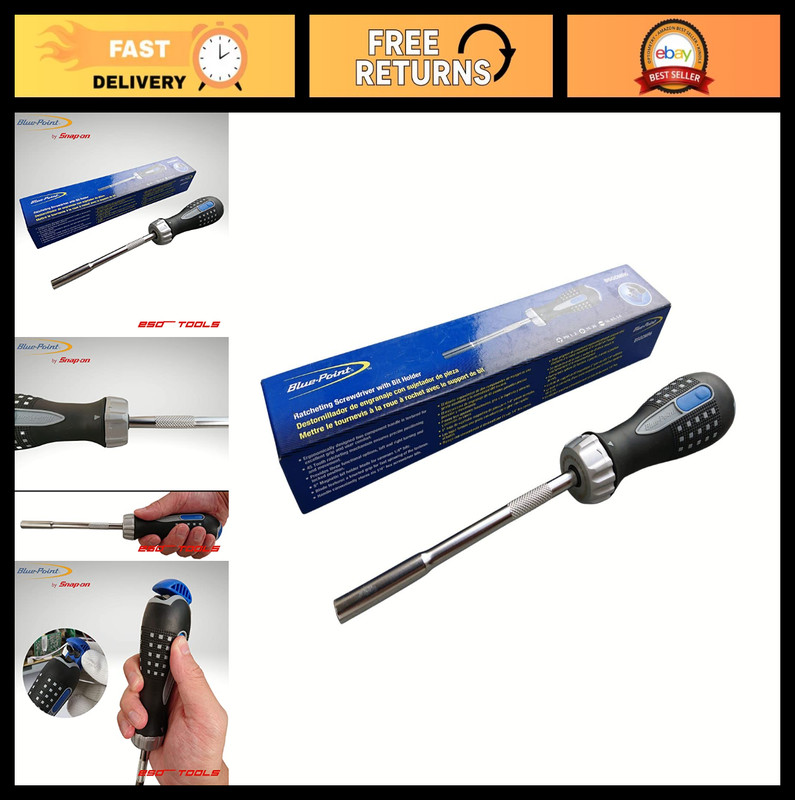 Versatile Ratchet Screwdriver Set with Bits – Adjustable Torque, Ergonomic Handl