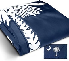 Anley EverStrong Series Embroidered South Carolina State Flag 3×5 Ft Nylon