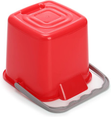 4 Pack Sanitizing Buckets, 3 Quart Small Cleaning Pail, Square Detergent Buck…