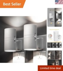 Adjustable Brightness LED Night Lights with Light Sensor – Perfect for Any Room