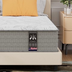 12″ 14″ Gel Memory Foam Mattress Hybrid Spring Twin Full Queen King Bed In A Box