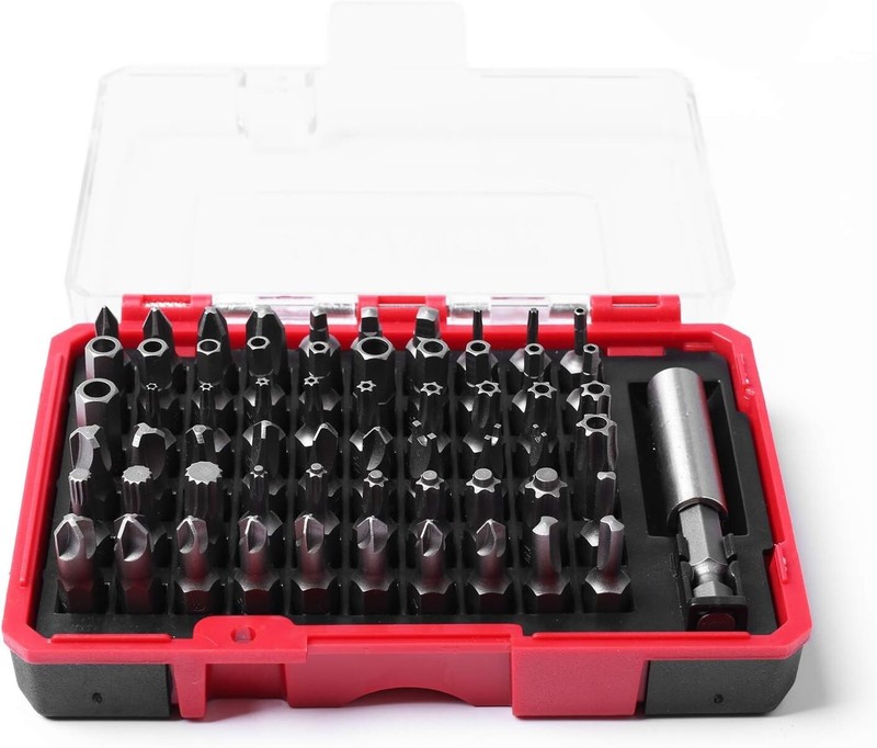 Lightweight and Durable 61-Piece S2 Steel Security Bit Set - Ideal for All Tasks gallery
