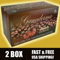 Ganoderma 4 in 1 Coffee w/ creamer – 2 box (40 ct) – Free Shipping!