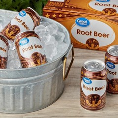 Great Value Root Beer Soda Pop – 12 fl oz, 12 Pack Cans