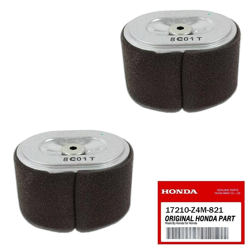 Genuine OEM Honda 17210-Z4M-821 Air Filter for GX120 GX140 GX160 GX200 – 2 PACK