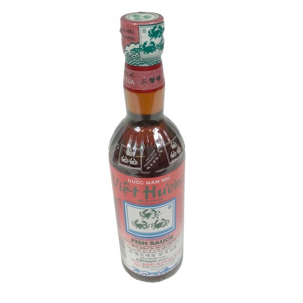 Three Crabs Brand Fish Sauce ( Nuoc Mam Nhi ) 24 oz – 1 Bottle Ea.