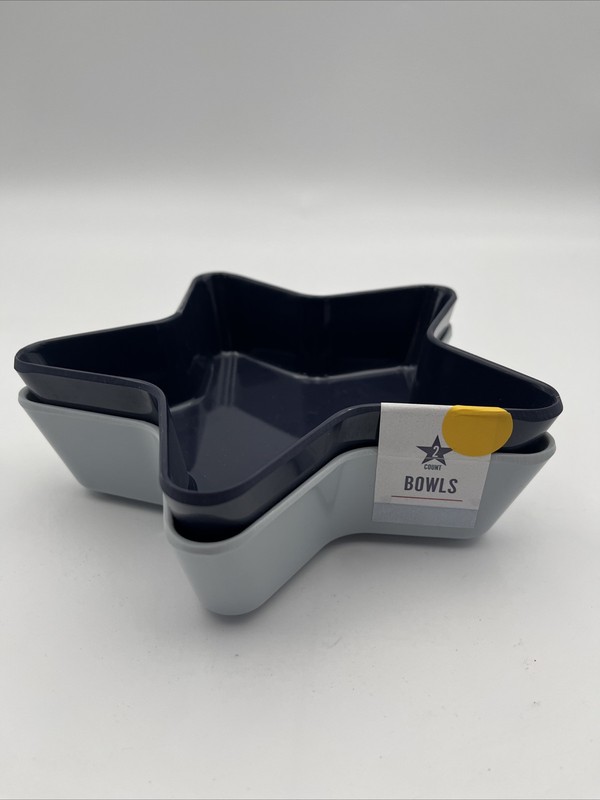 2 Pack Star Shaped Bowls