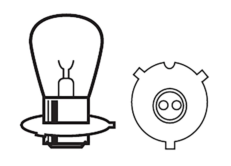 💡Pair Hi/Lo LED Headlight Bulbs for P15D-3 P15D25-3 J-Type Base 12V35/35W AC/DC gallery