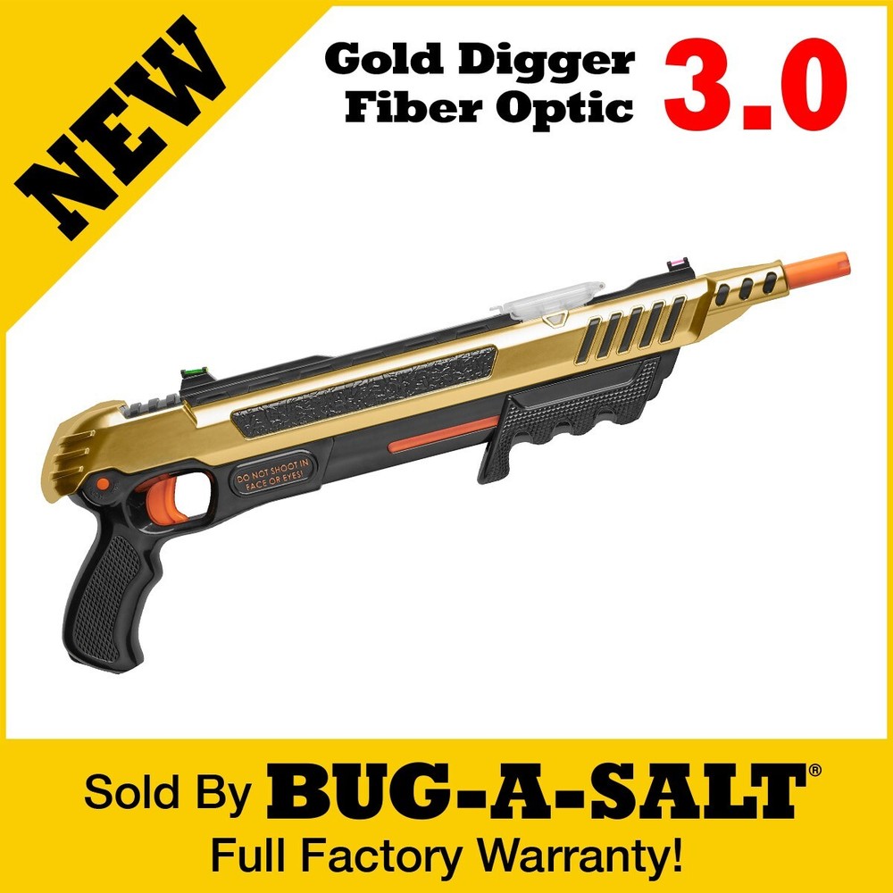 NEW BUG-A-SALT Gold Digger Fiber Optic 3.0