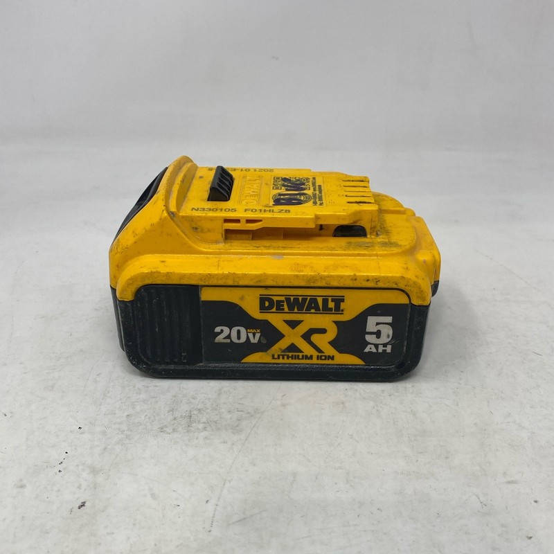 DEWALT 20V MAX XR 5.0Ah Battery DCB205, Yellow/Black