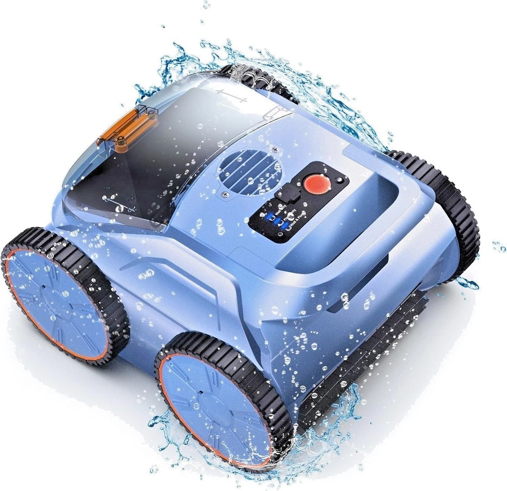 *2025 NEW* Robotic Pool Vacuum, Robotic Pool Cleaner for Inground Pools 180 Mins