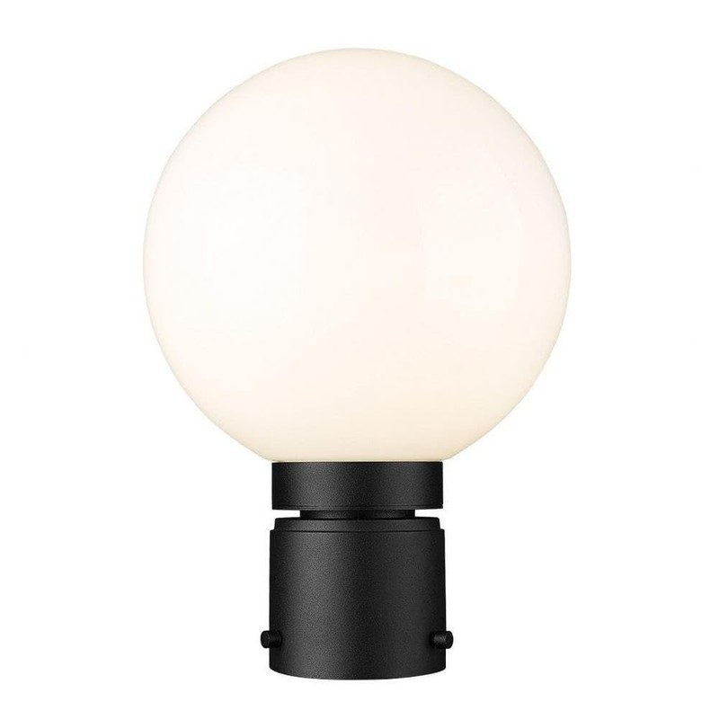 Z-Lite 597PHM-BK Laurent Outdoor Post, 1-Light 60 Watts, Black