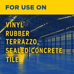ZEP 1 Gal High Traffic Floor Polish High Gloss Floor Finish for Vinyl Tile