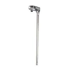 1/2in Drive Extra Long Flex Ratchet Handle 24in 72 Teeth Reversible Chrome