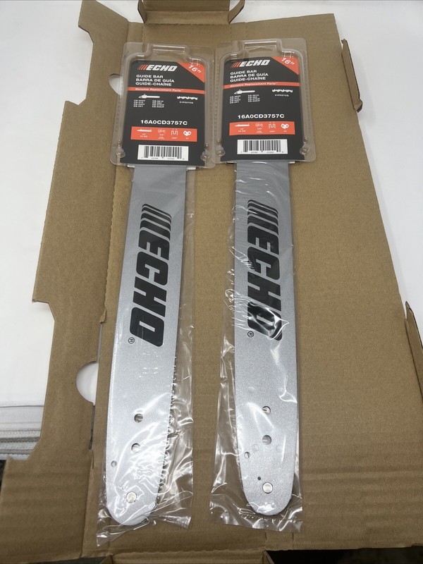 (Lot of 2) Echo 16A0CD3757C 16″ .050″ 3/8″ Low Pro Microlite Guide Bars