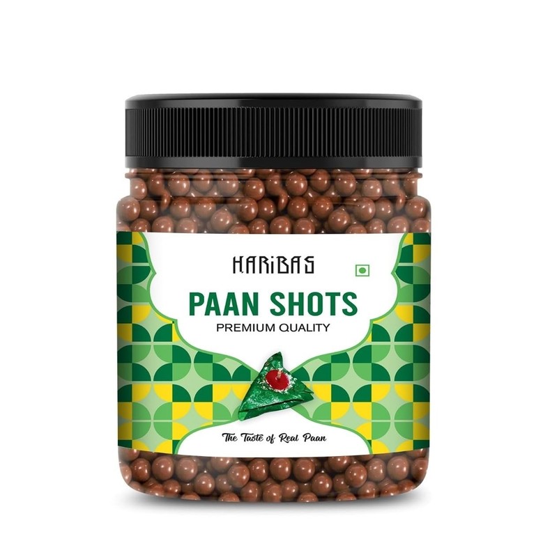 Paan Shots Instant Pan Flavor Mouth Freshener Mukhwas Coated Balls After Meal