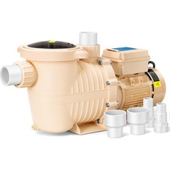 Swimming Pool Pump 1.5HP Variable Speed Self-Priming for In/Above Ground Pools