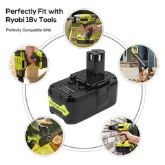 1-10X 8.0Ah 18V Lithium-Ion For RYOBI P108 P107 One Plus High Capacity Battery
