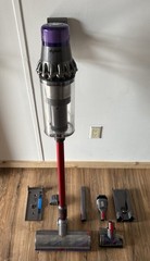 Dyson V11 Outsize Cordless Stick Vacuum Nickel Red LCD Extra Large Bin